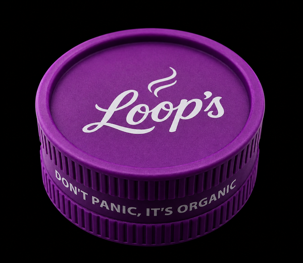 Loops Premium Herb Grinder - Purple Edition